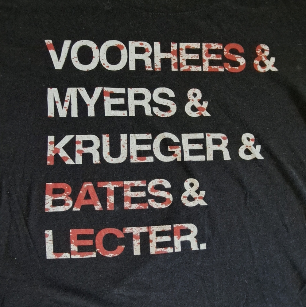 Evil Runs In The Family Graphic Horror Tee